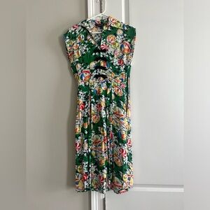 Trashy Diva Green Kimono Day Dress